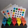 giant pegboard activity toy
