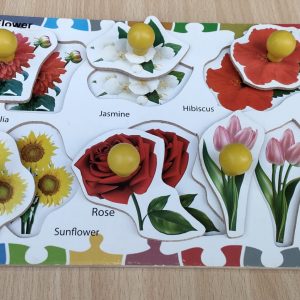 FLOWER JUMBO KNOB PUZZLE 2