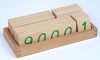 MONTESSORI DECIMAL LARGE CARDS - 1-9, 10-90, 100-900, 1000-9000