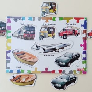 TRANSPORT 6PCS KNOB PUZZLE 1