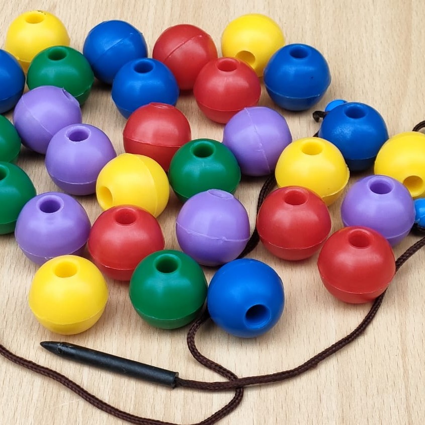 Jumbo lacing beads for hot sale toddlers