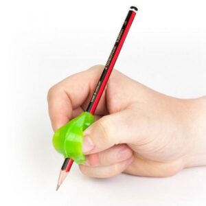 holding pencil with a tripod grasp using grotto pencil grip