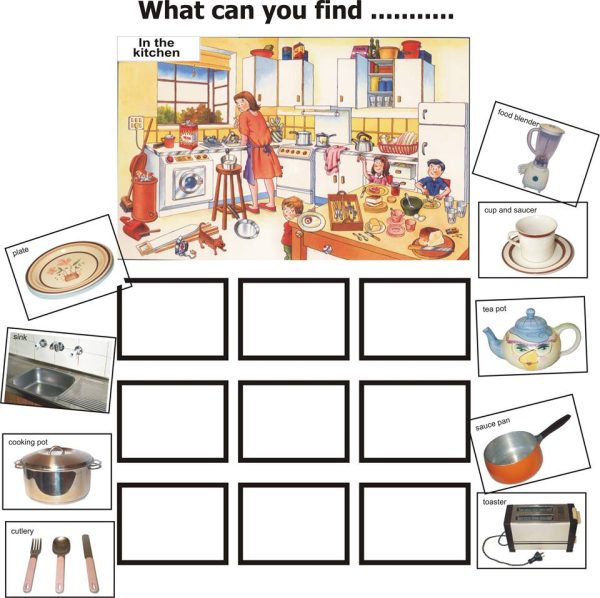 What can you find in the Kitchen – Classification Games