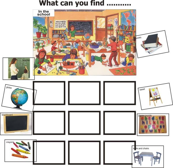 What can you find in the School – Classification Games