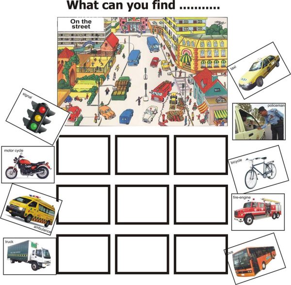 What can you find on the Street – Classification Games