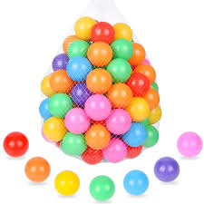 PLASTIC BALLS 50 PCS